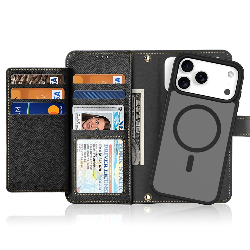 DUX DUCIS DUX DUCIS iPhone 17 Pro 2in1 Magnet Fodral Lawa Series Svart