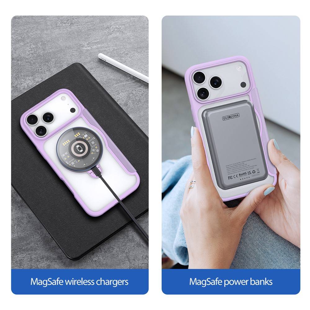 DUX DUCIS DUX DUCIS iPhone 17 Pro Fodral MagSafe Kickstand Skin X Pro