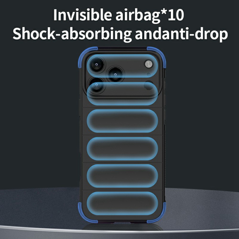  iPhone 17 Pro Skal Magic Shield Vinröd
