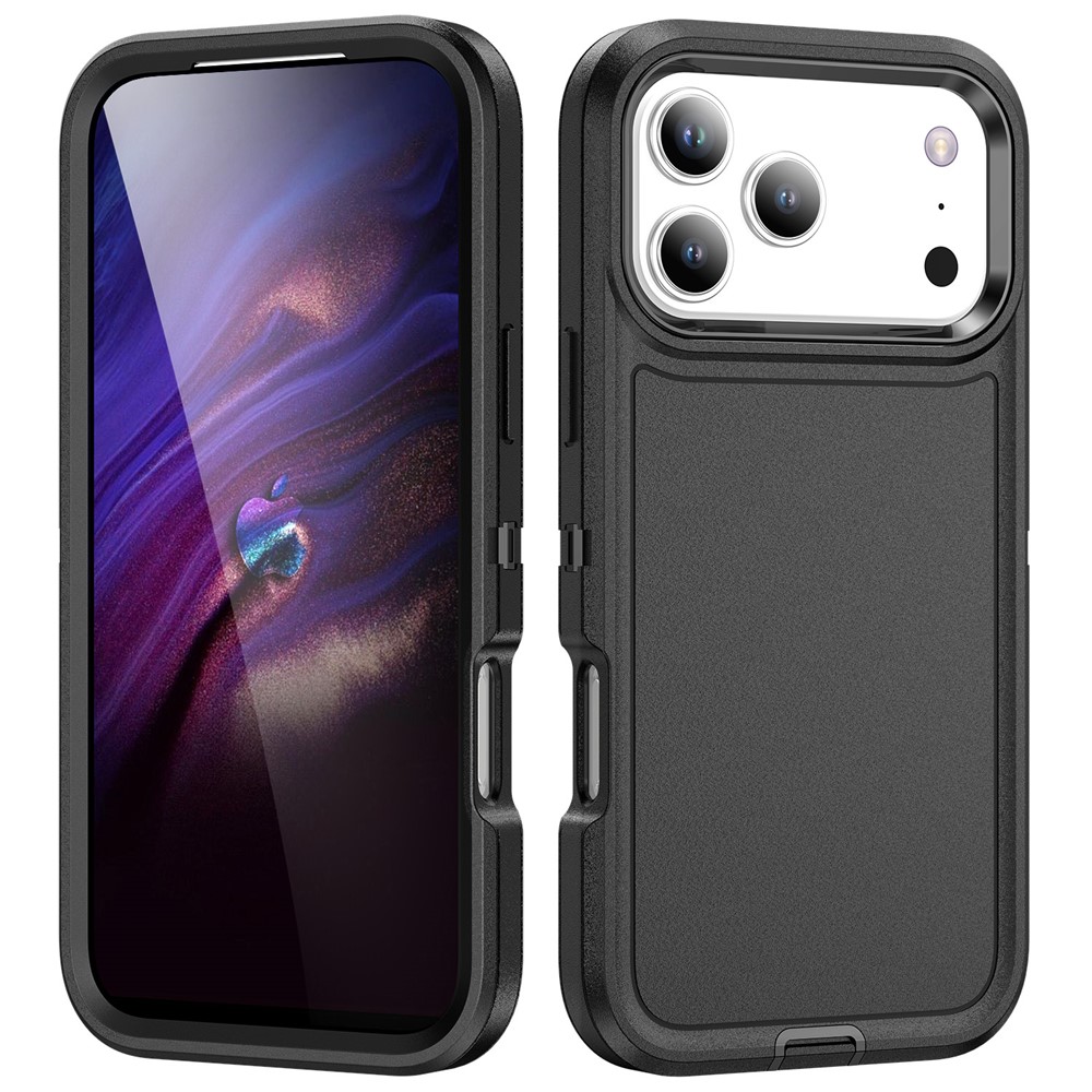  iPhone 17 Pro Skal Extreme Shockproof Hybrid Svart
