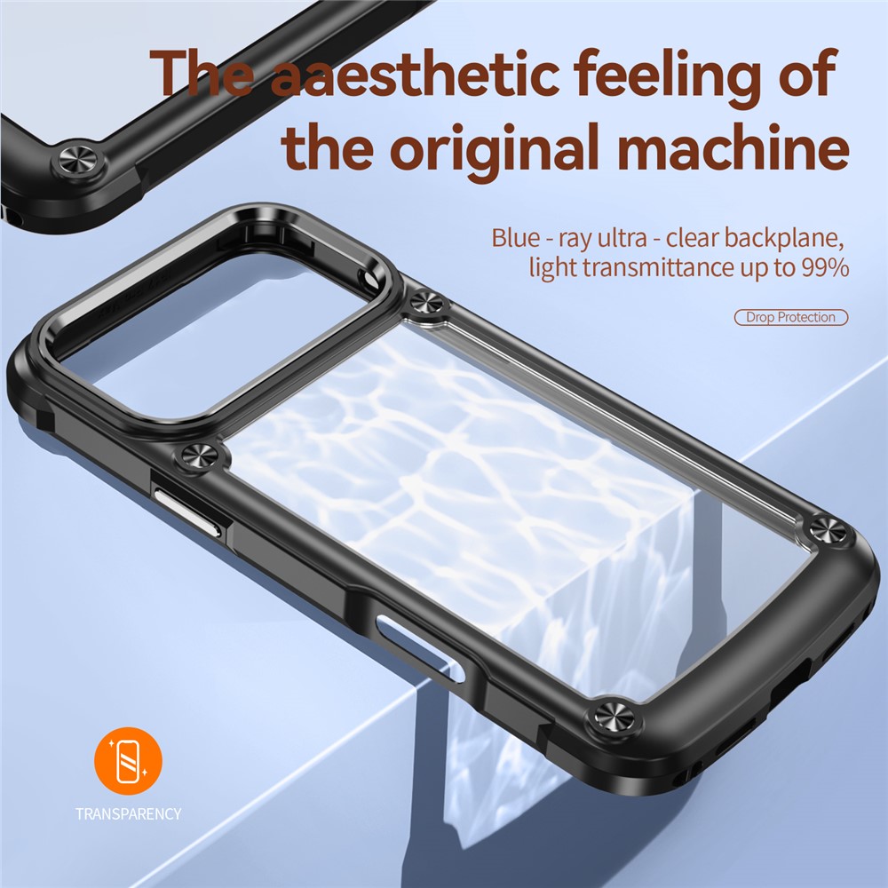  iPhone 17 Pro Max Skal Xtreme Shockproof Hybrid Svart