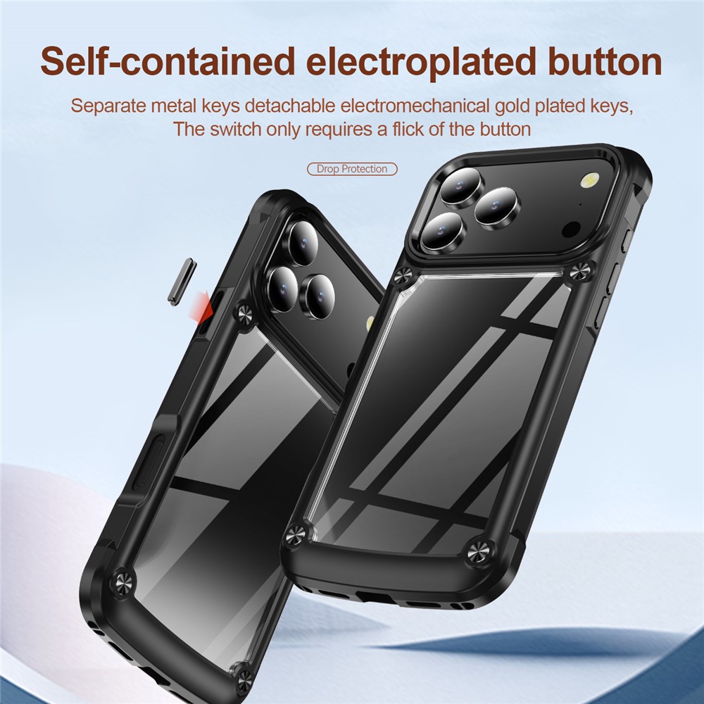  iPhone 17 Pro Max Skal Xtreme Shockproof Hybrid Svart
