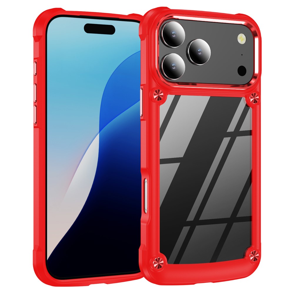  iPhone 17 Pro Max Skal Xtreme Shockproof Hybrid Röd