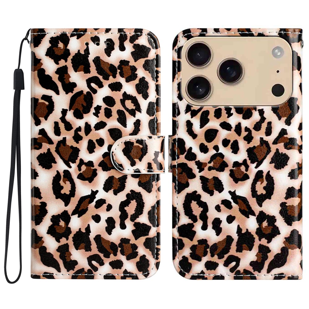  iPhone 17 Pro Max Fodral Med Tryck Leopard