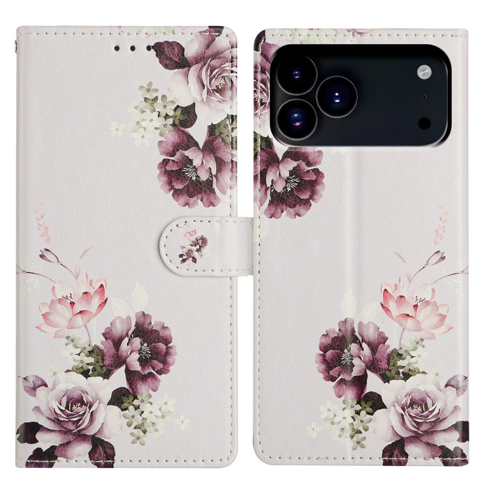  iPhone 17 Pro Max Fodral Med Tryck Rosor