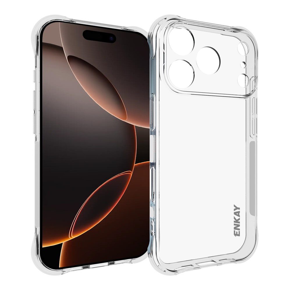 ENKAY ENKAY iPhone 17 Pro Max Skal Shockproof TPU Transparent