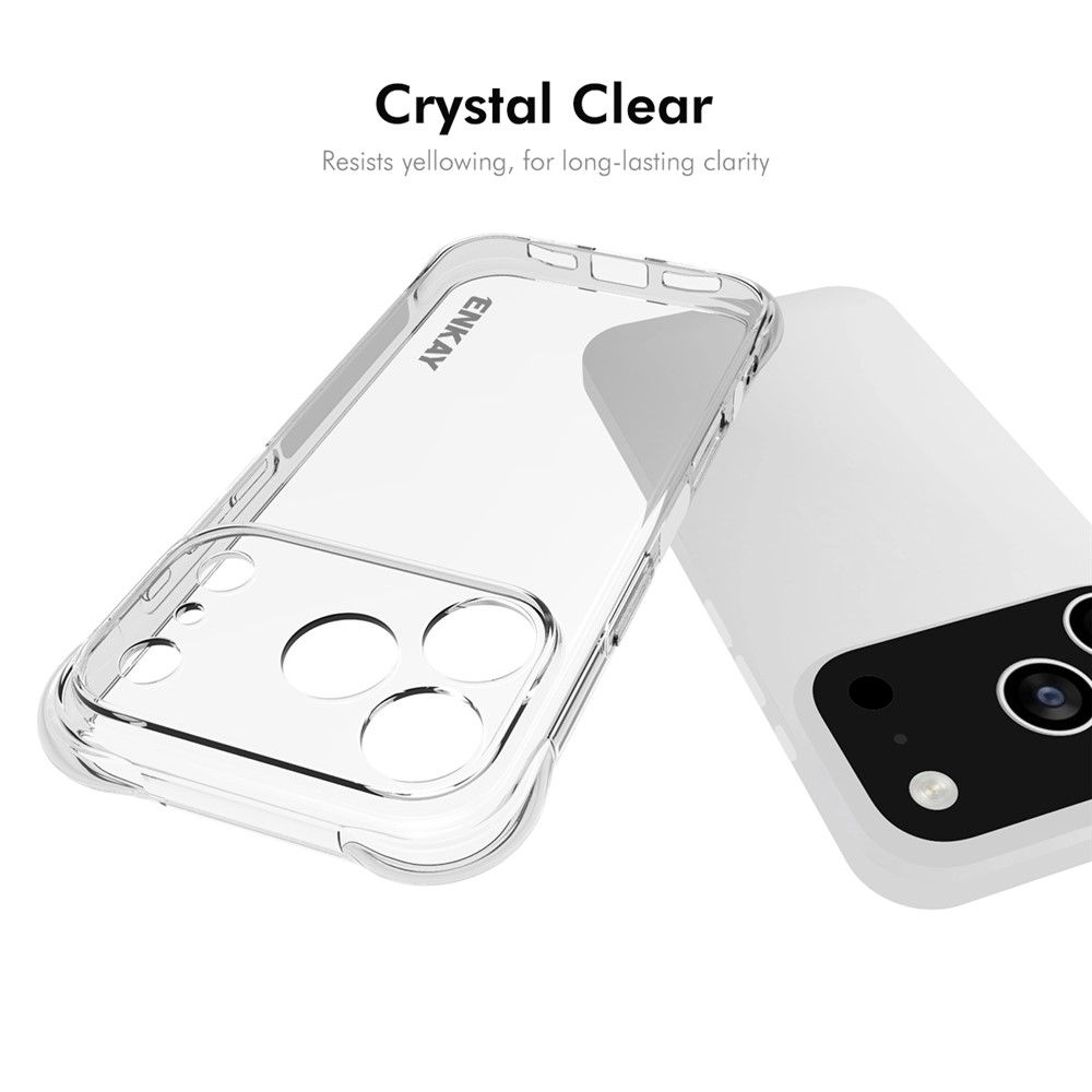 ENKAY ENKAY iPhone 17 Pro Max Skal Shockproof TPU Transparent