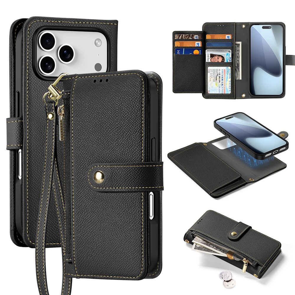 DUX DUCIS DUX DUCIS iPhone 17 Pro Max 2in1 Magnet Fodral Lawa Series Svart