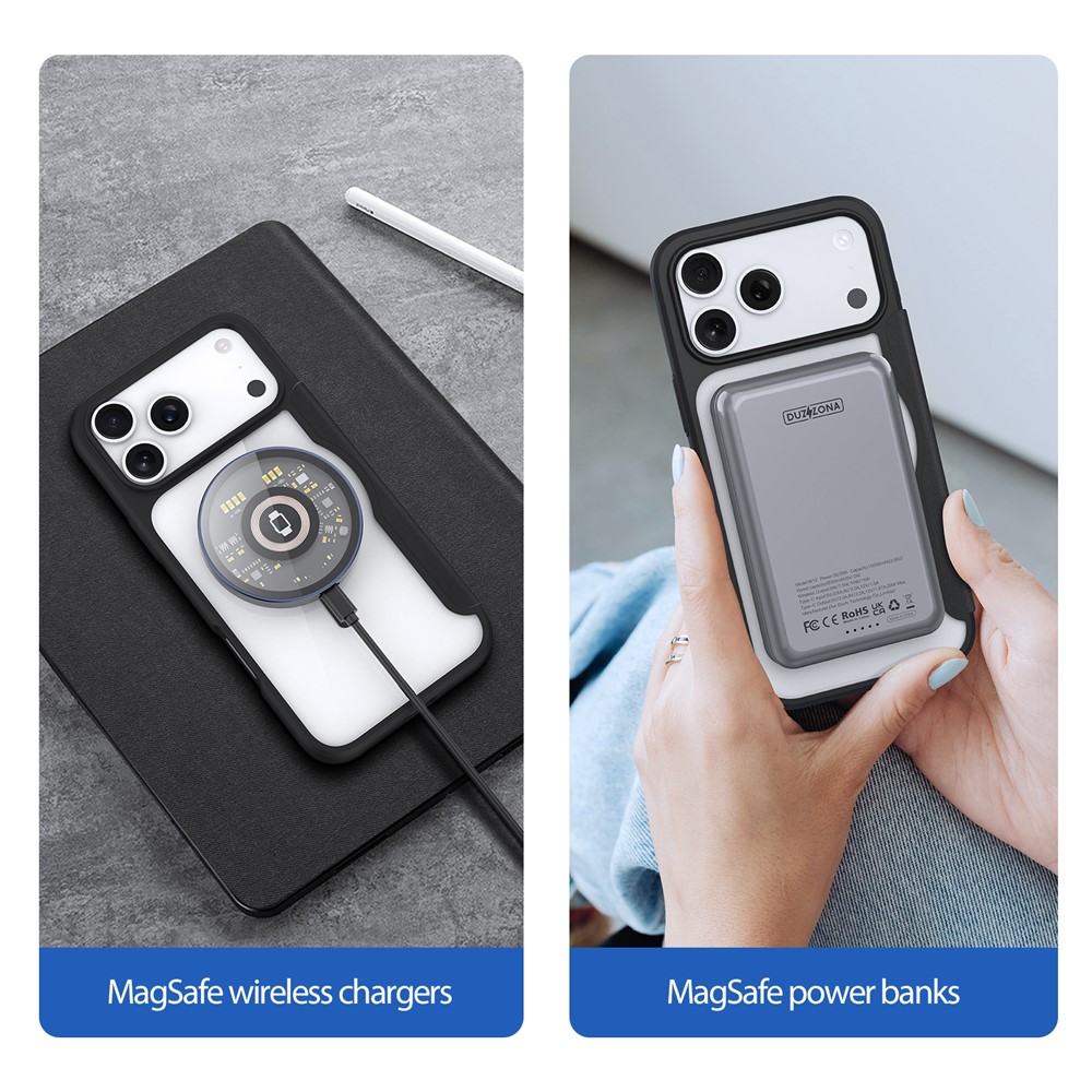 DUX DUCIS DUX DUCIS iPhone 17 Pro Max Fodral MagSafe Skin X Pro Svart