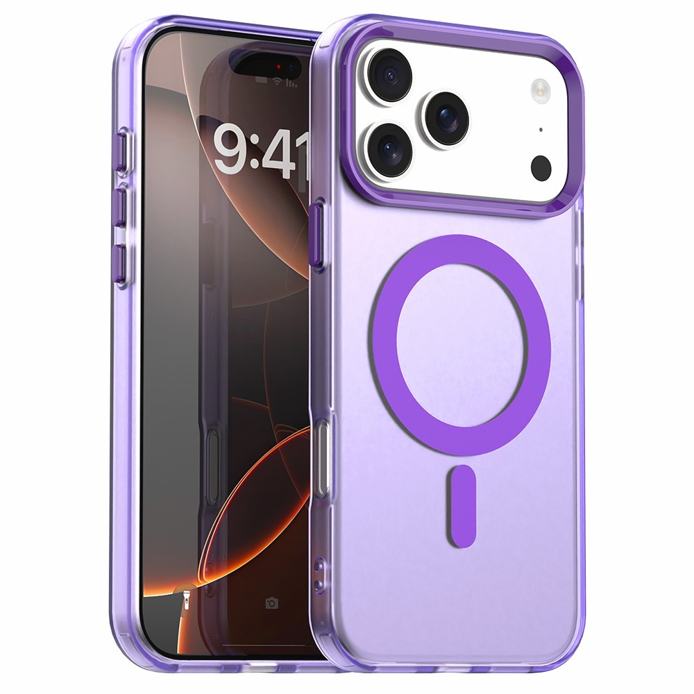  iPhone 17 Pro Max Skal MagSafe Hybrid Lila