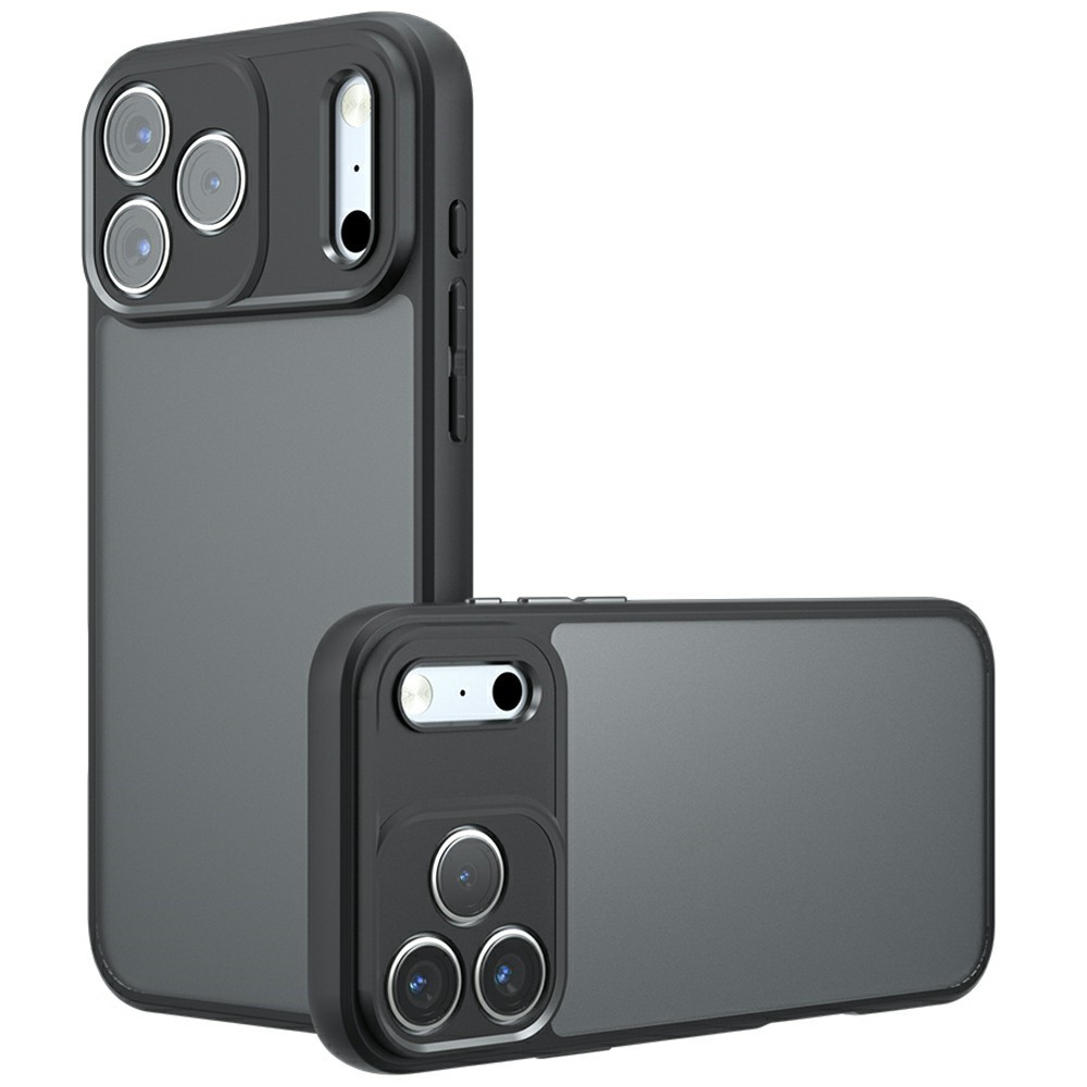  iPhone 17 Pro Max Skal Hybrid Svart