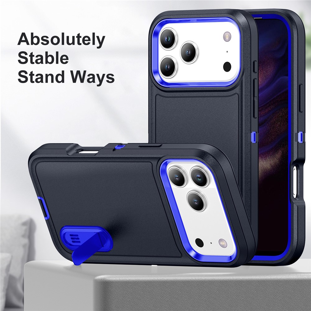  iPhone 17 Pro Max Skal Extreme Shockproof Hybrid Blå