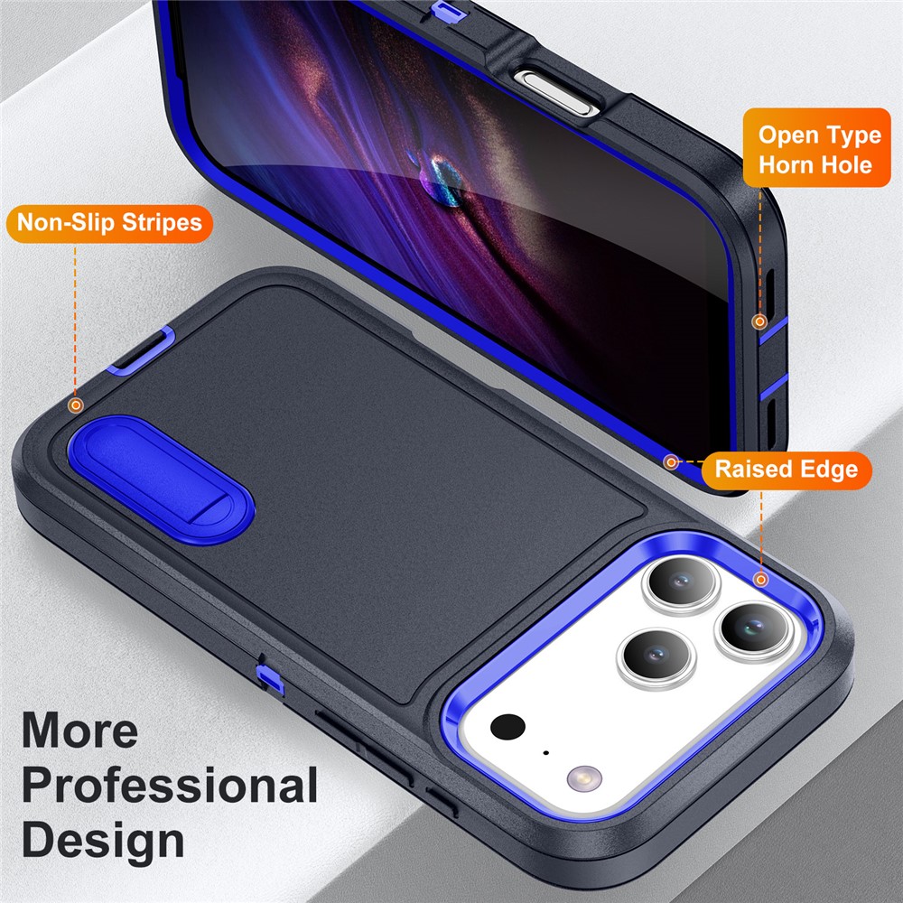  iPhone 17 Pro Max Skal Extreme Shockproof Hybrid Blå