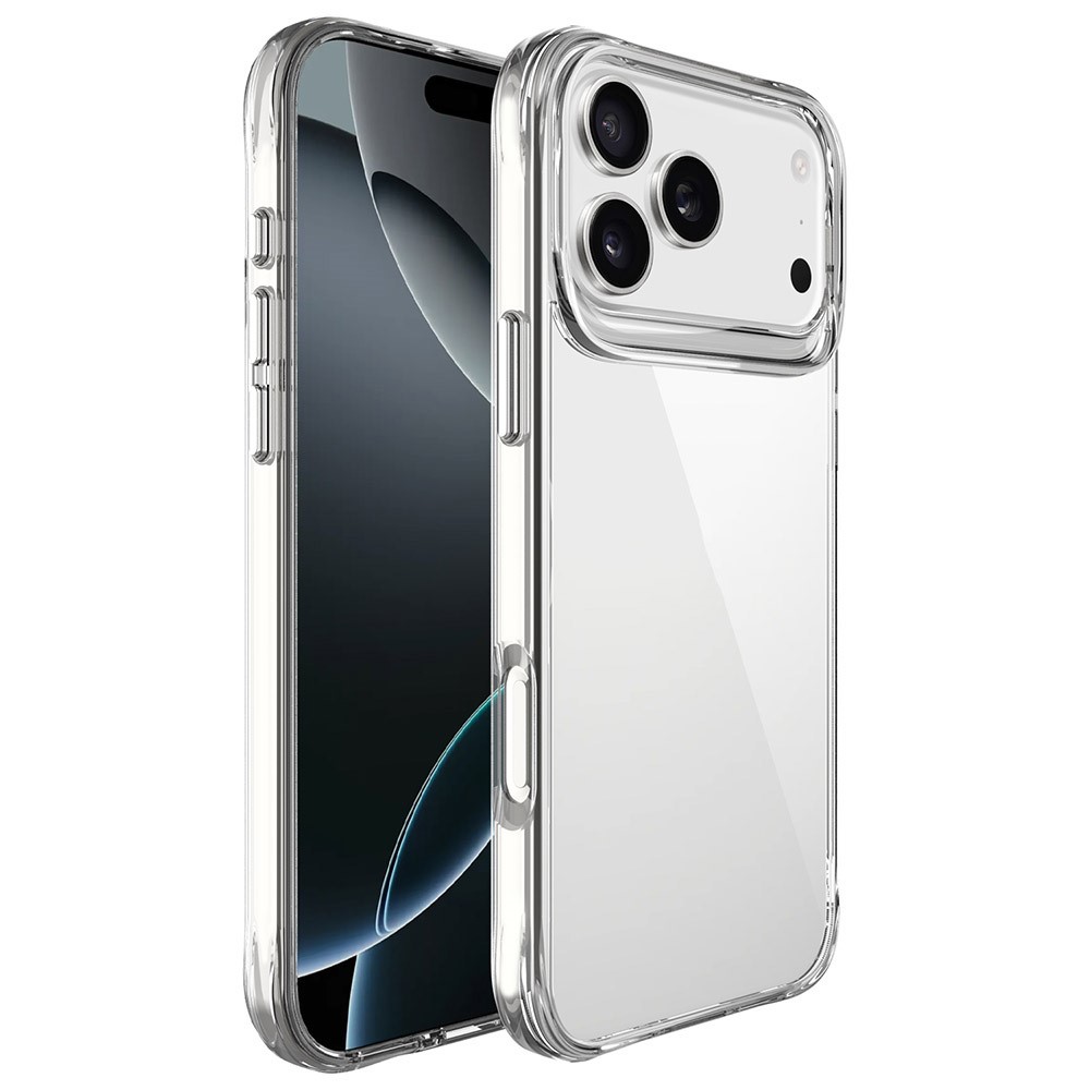  iPhone 17 Pro Max Skal Hybrid Transparent