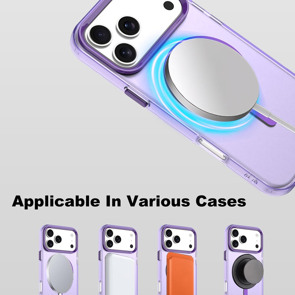 IMAK IMAK iPhone 17 Pro Max Skal MagSafe Anti Drop Lila