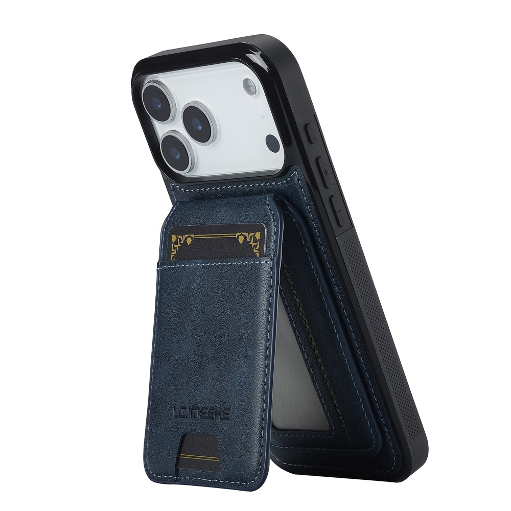LC.IMEEKE LC.IMEEKE iPhone 17 Pro Max Skal Med Avtagbar Korthållare Läder