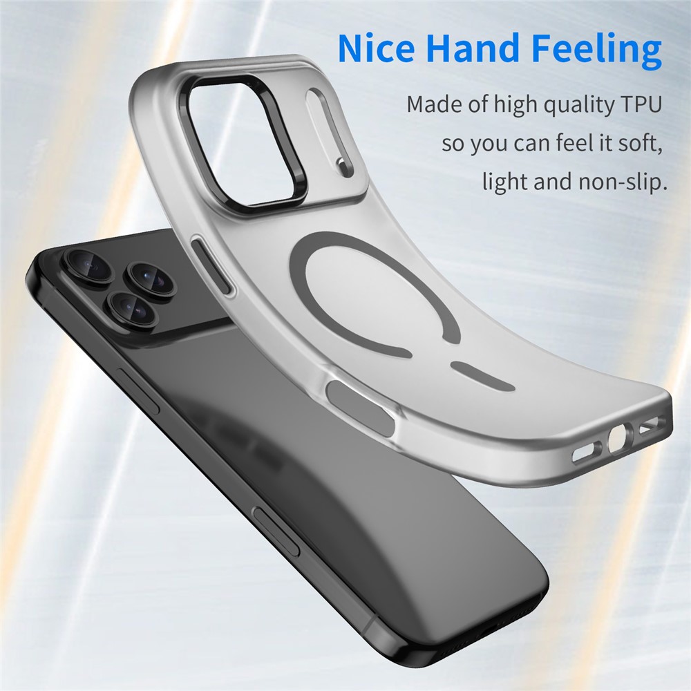  iPhone 17 Pro Max Skal MagSafe Hybrid Svart