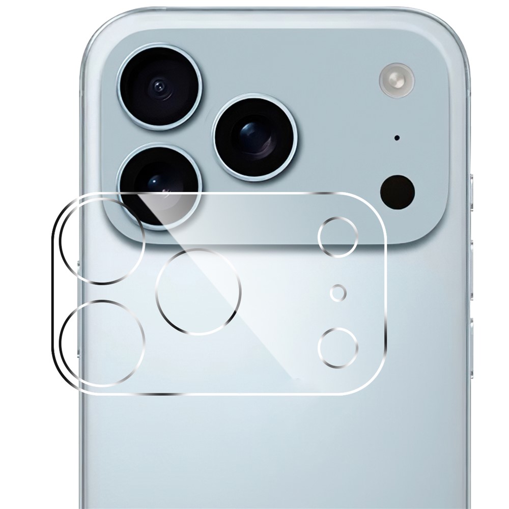  iPhone 17 Pro Max Linsskydd Härdat Glas Transparent