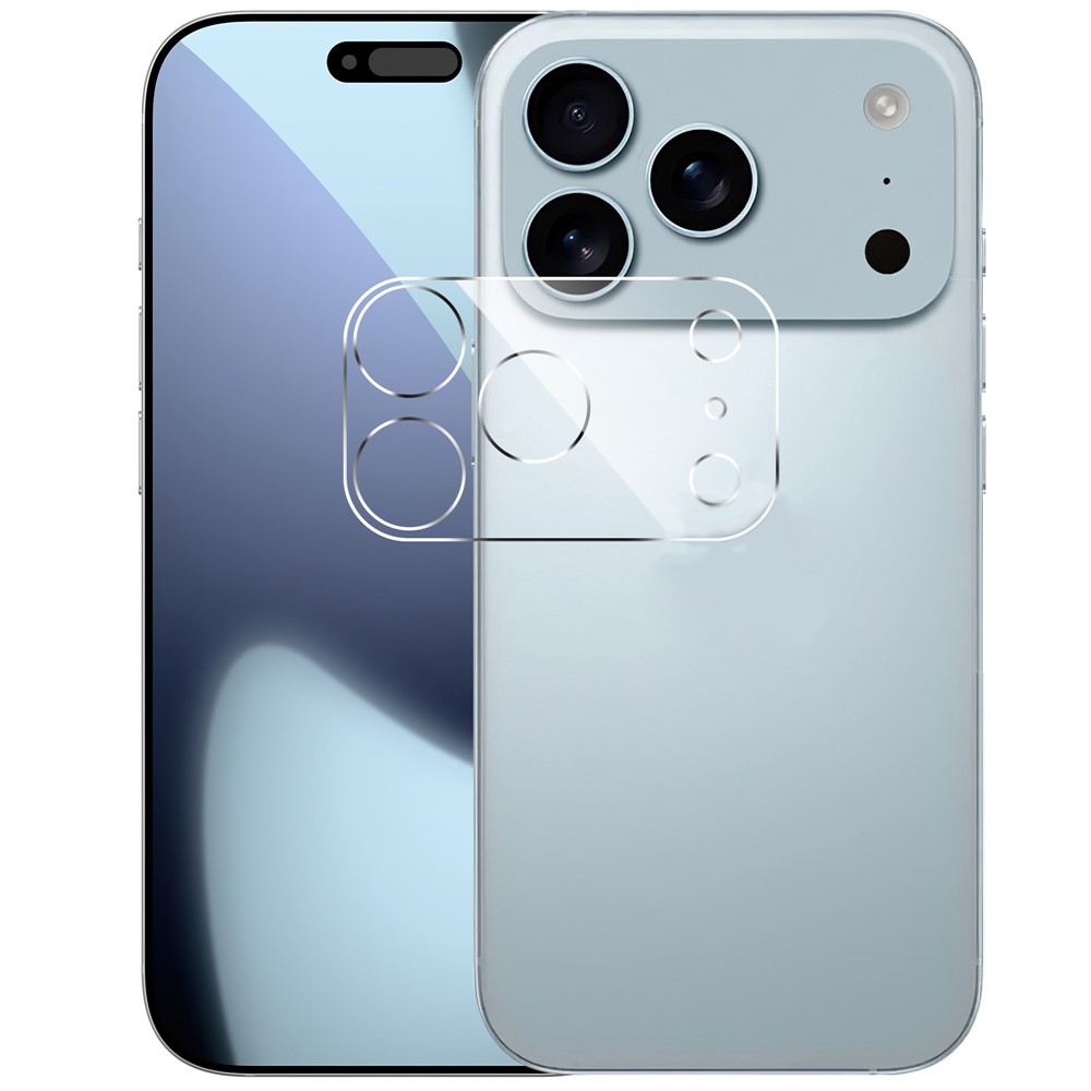  iPhone 17 Pro Max Linsskydd Härdat Glas Transparent
