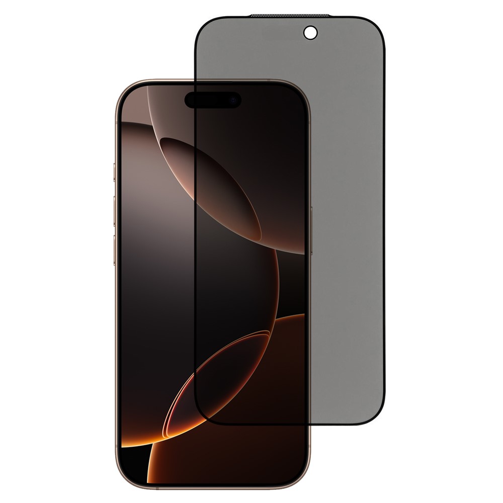  iPhone 17 Pro Max Skärmskydd Heltäckande Härdat Glas Privacy