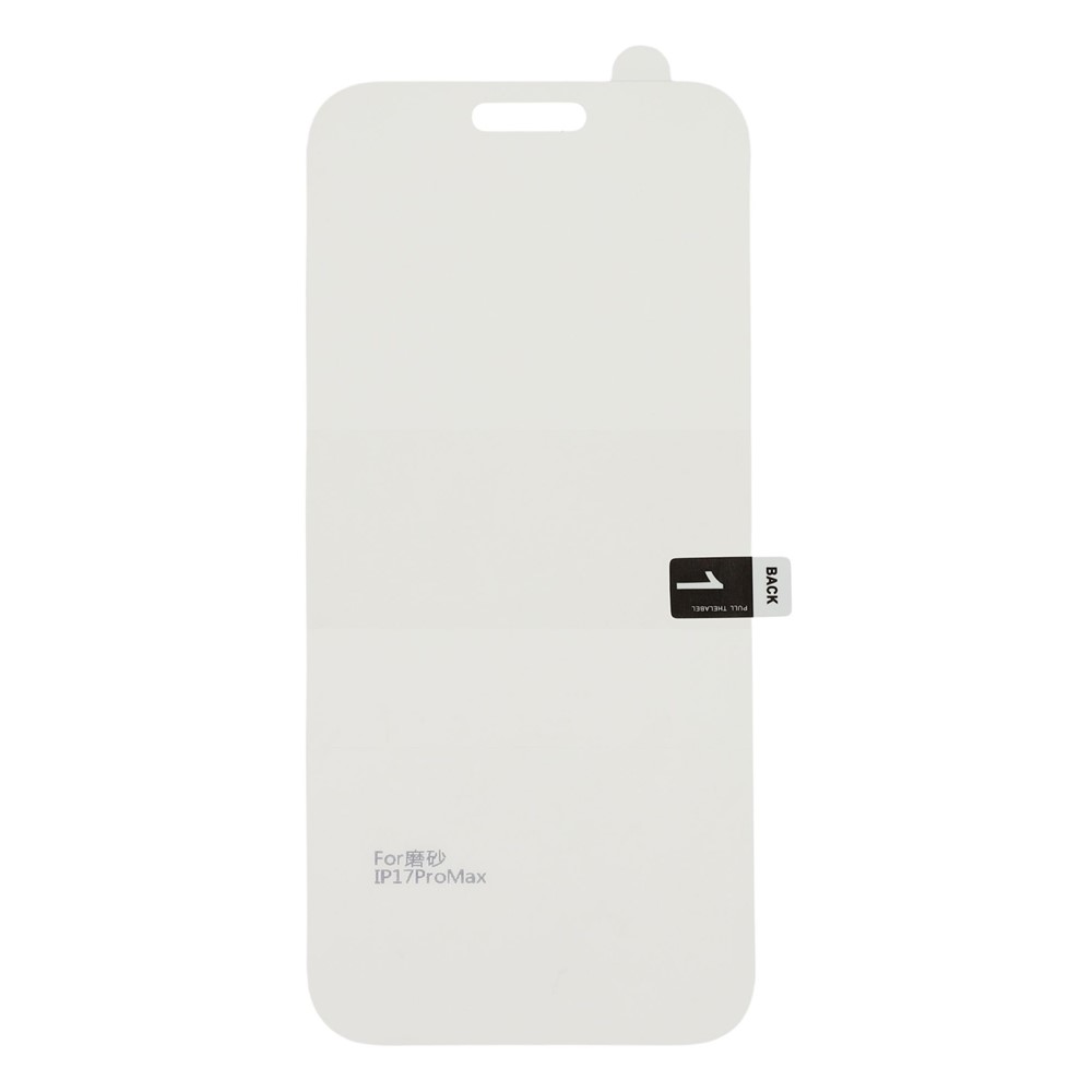  iPhone 17 Pro Max Skärmskydd Heltäckande PET Matt