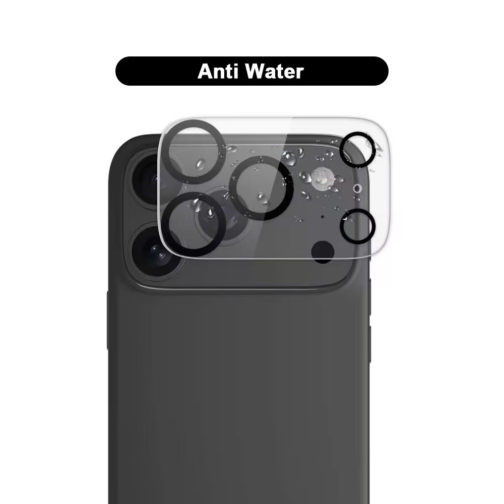 WANLONFENG WANLONFENG iPhone 17 Pro Max Linsskydd Härdat Glas Transparent