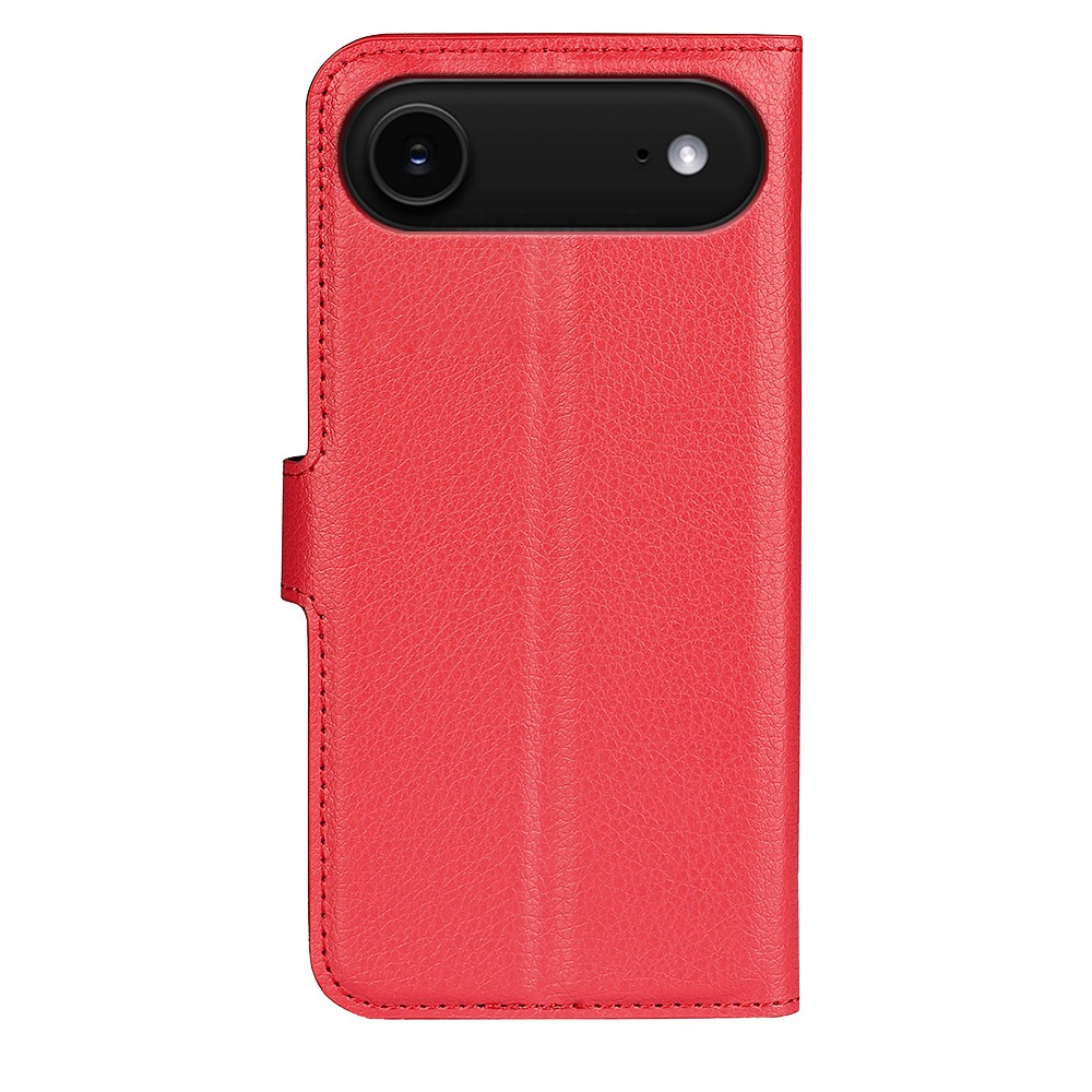  iPhone Air Fodral Litchi Läder Röd
