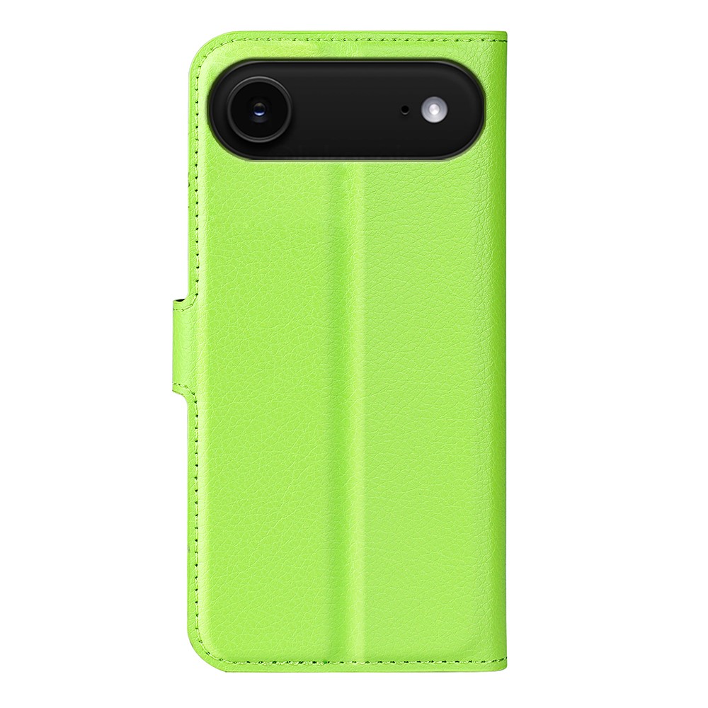  iPhone Air Fodral Litchi Läder Grön
