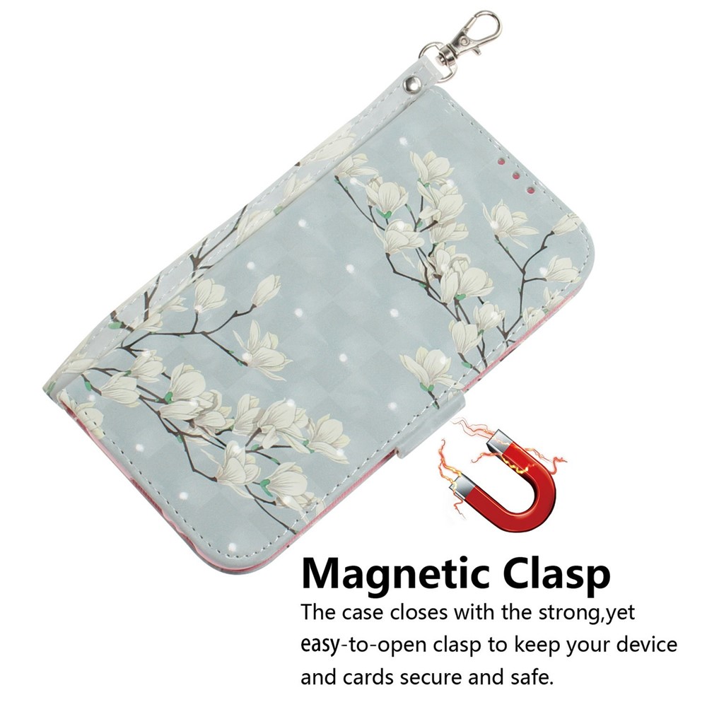  iPhone Air Fodral Med Tryck Magnolia
