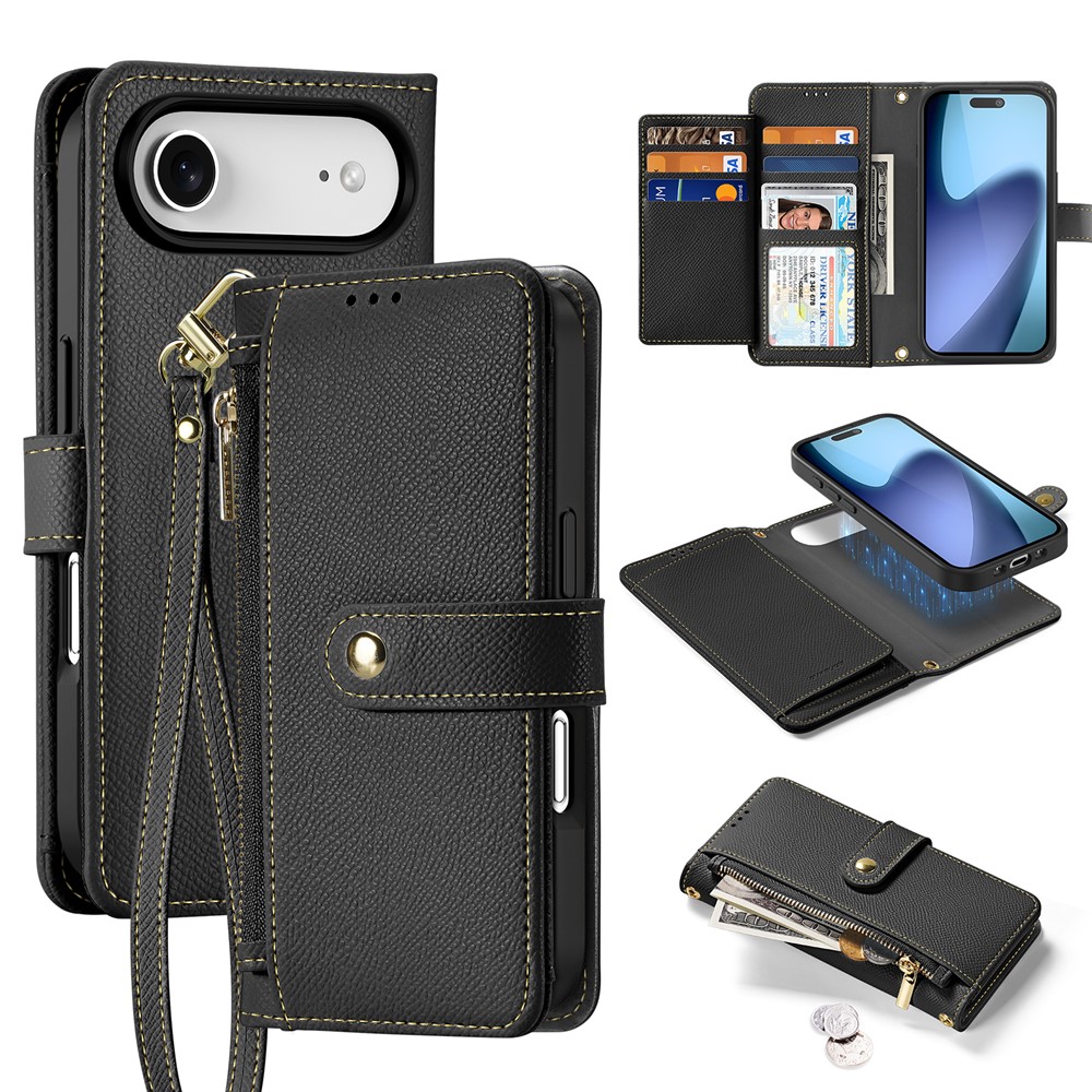 DUX DUCIS DUX DUCIS iPhone Air 2in1 Magnet Fodral Lawa Series Svart