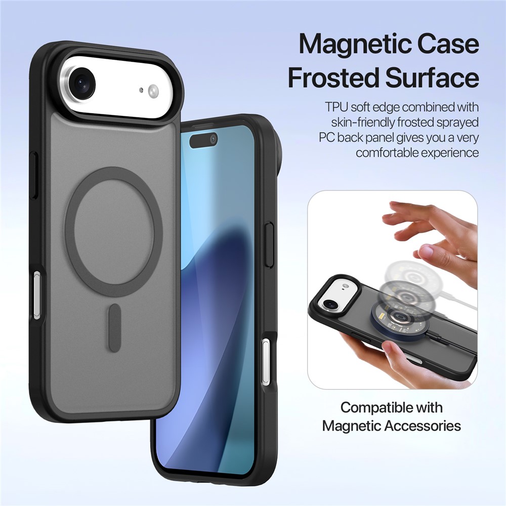 DUX DUCIS DUX DUCIS iPhone Air 2in1 Magnet Fodral Lawa Series Svart