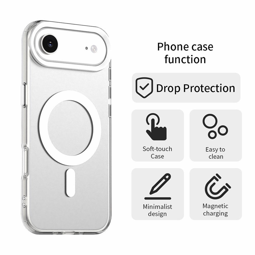  iPhone Air Skal Magsafe Hybrid Vit