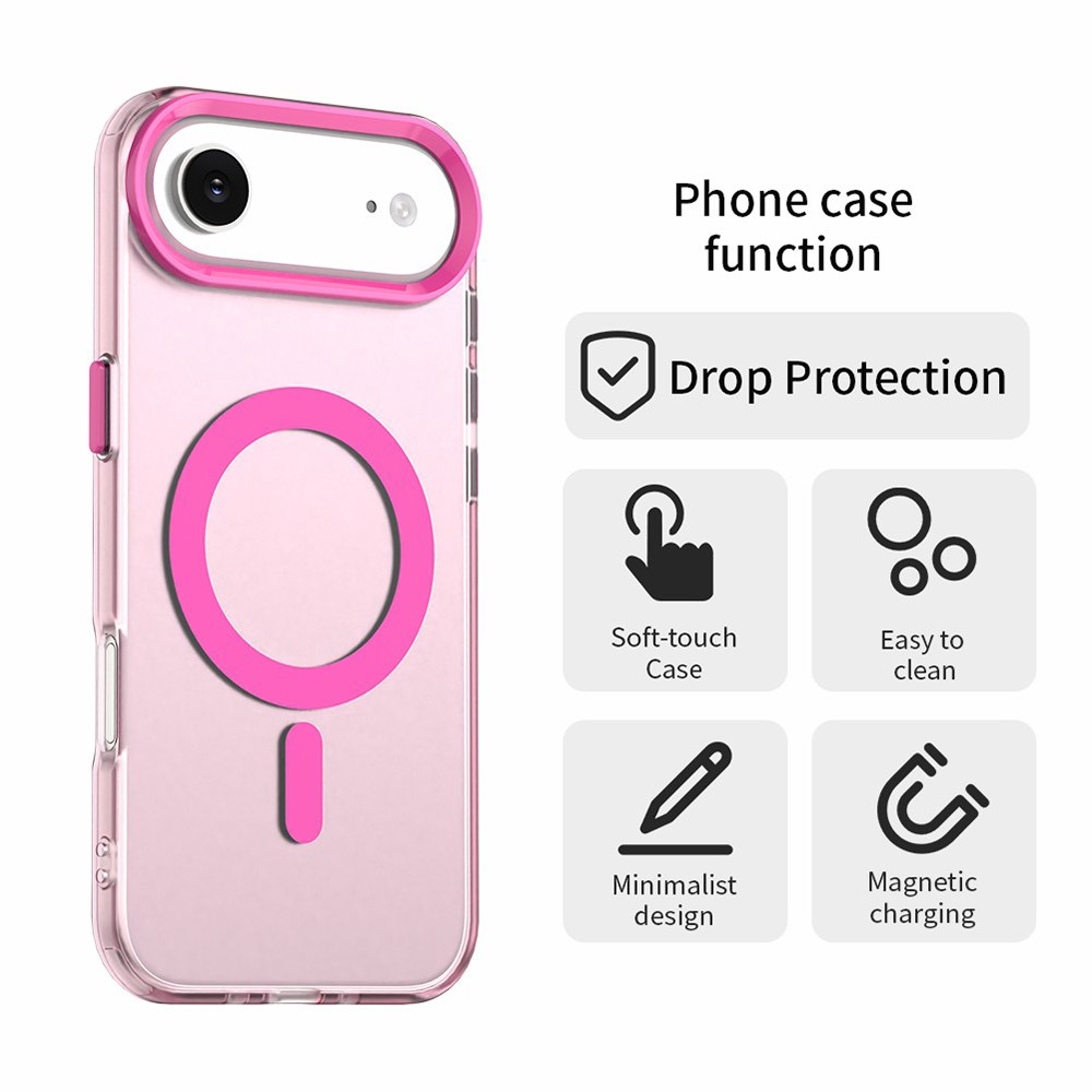  iPhone Air Skal Magsafe Hybrid Rosa
