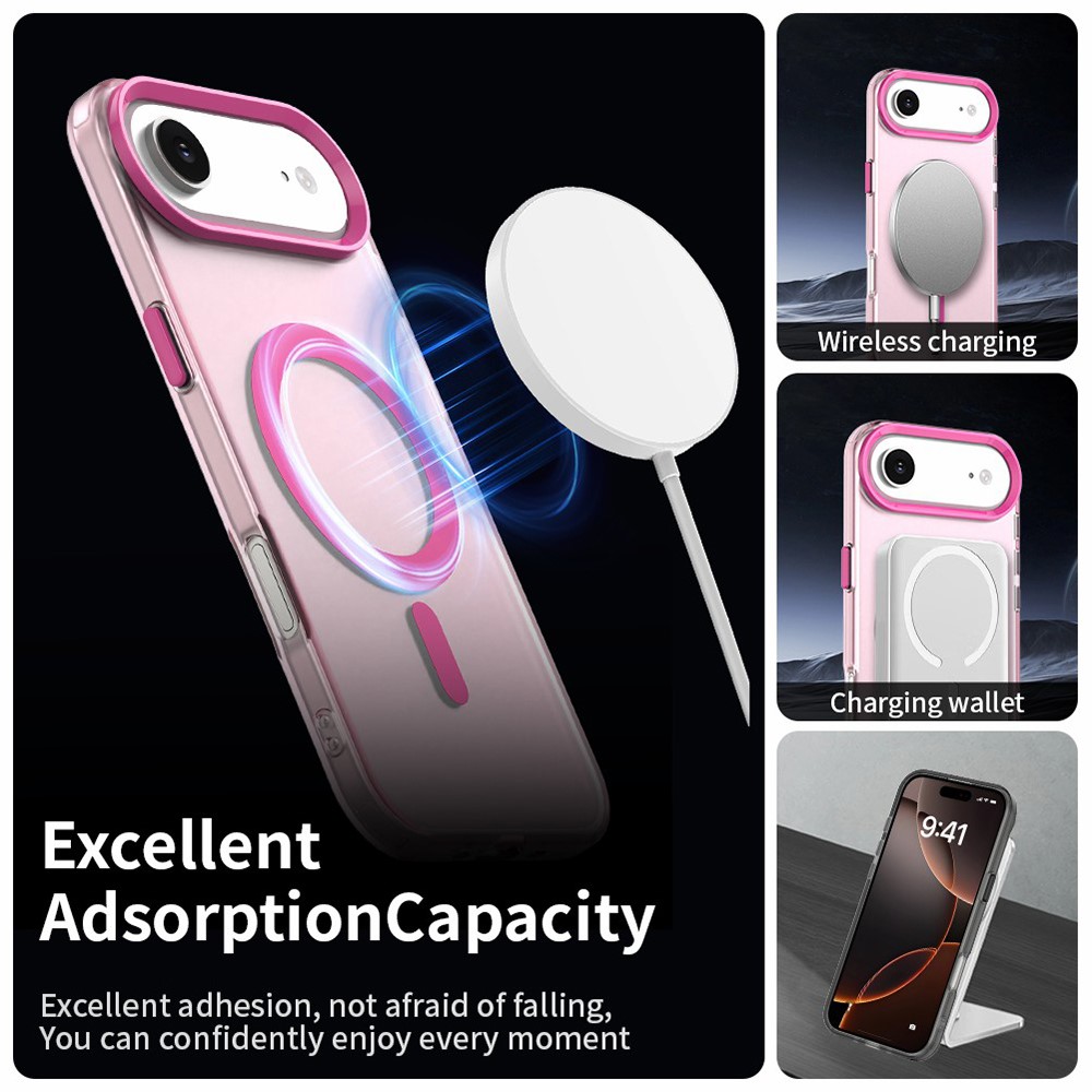  iPhone Air Skal Magsafe Hybrid Rosa