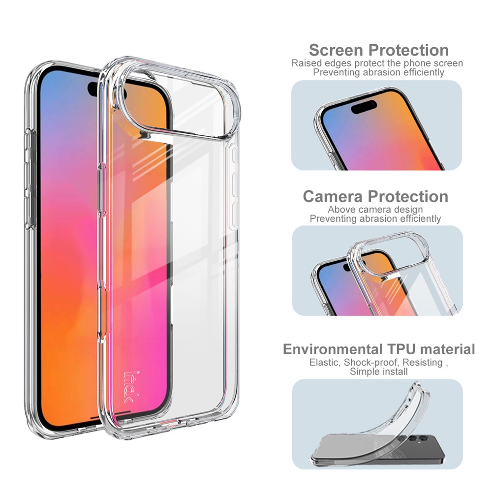 IMAK IMAK iPhone Air Skal TPU Transparent