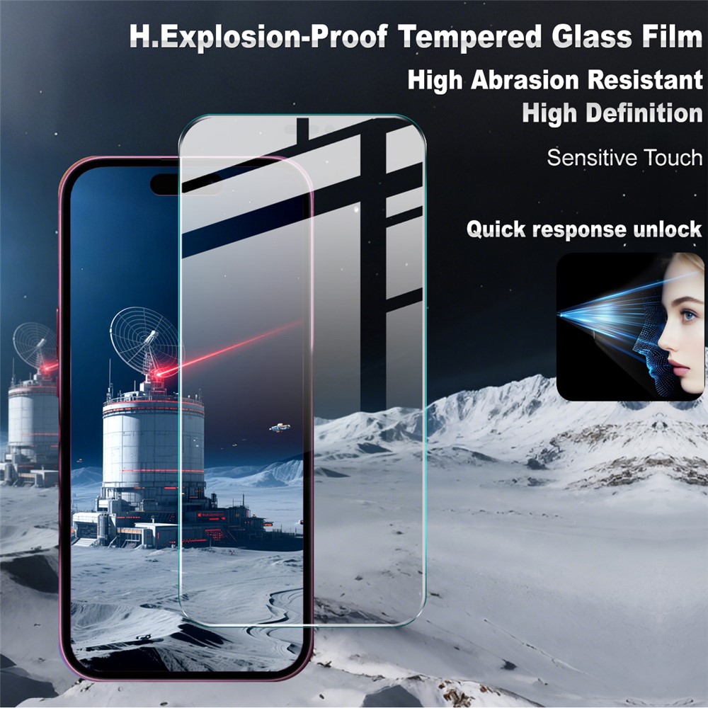 IMAK IMAK iPhone Air Skärmskydd Härdat Glas