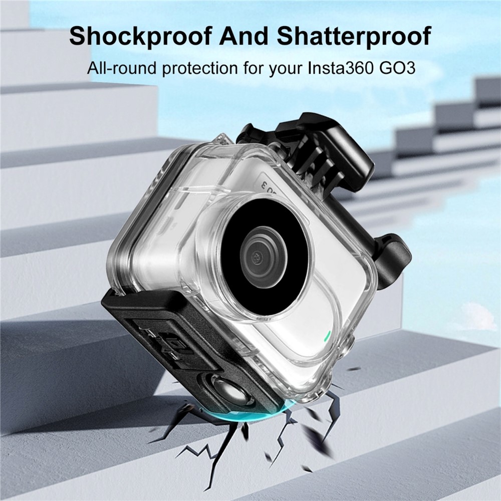 PULUZ PULUZ Vattentät Fodral För Insta360 GO 3 / 3S