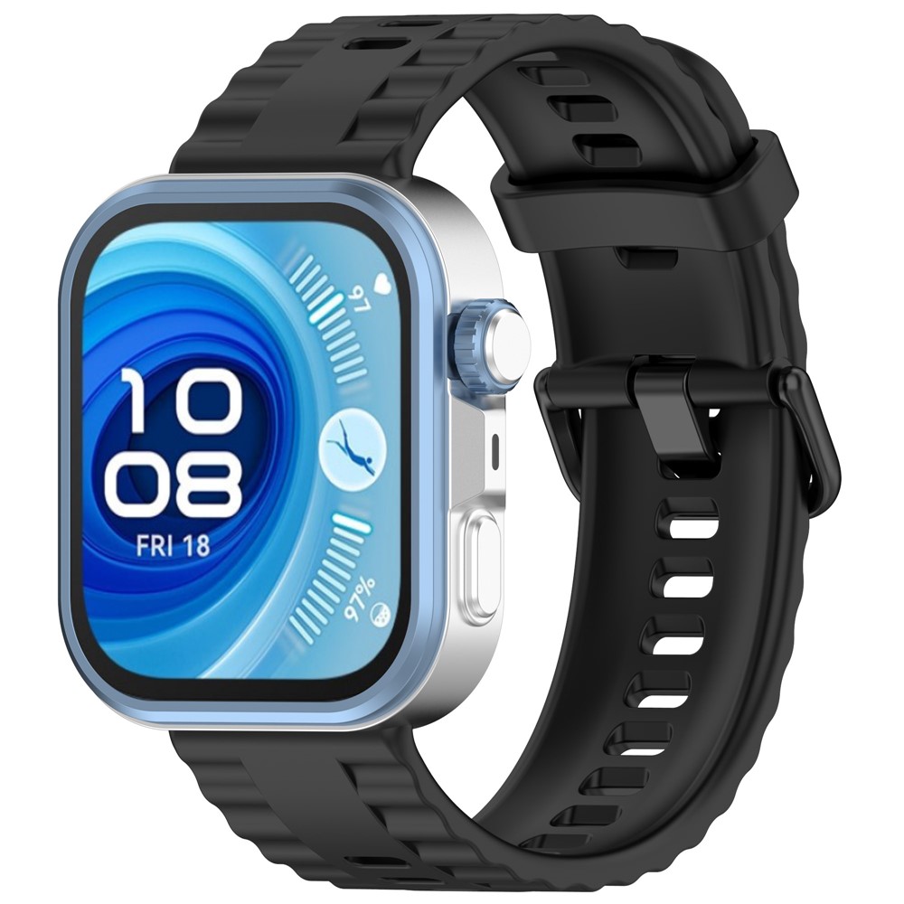  Huawei Watch Fit 4 Pro / 4 / 3 Armband Silikon Svart
