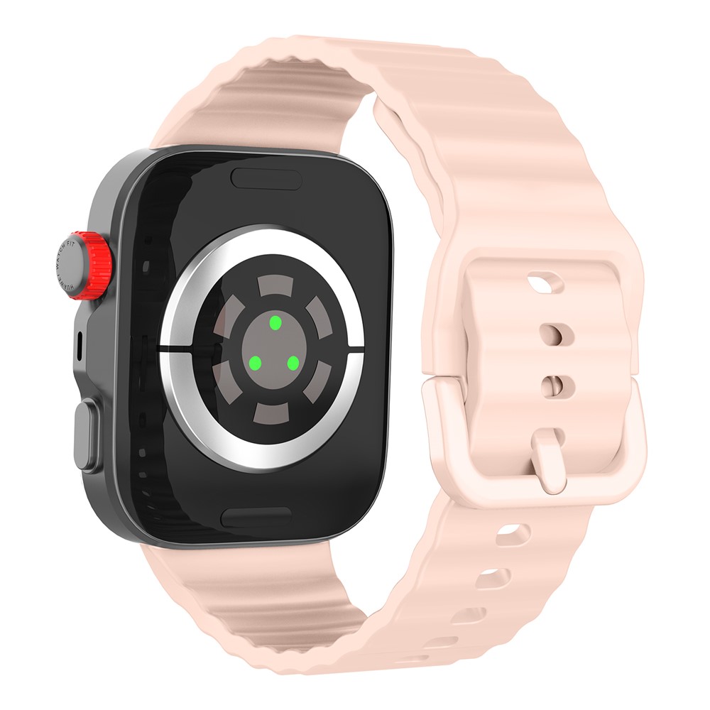KALEBOL KALEBOL Huawei Watch Fit 4 Pro/4/3 Armband Wave Silikon Rosa
