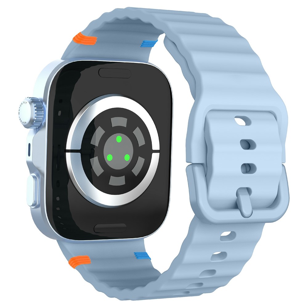  Huawei Watch Fit 4 Pro / 4 / 3 Klockarmband Wave Silikon Blå