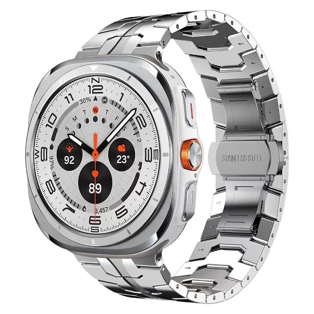  Galaxy Watch 8 46/44/40 mm Armband Metall Silver