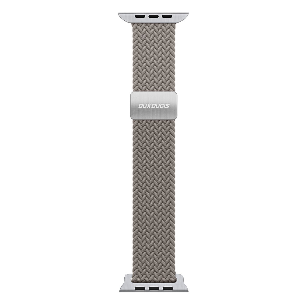 DUX DUCIS DUX DUCIS Apple Watch 38/40/41/42 mm Armband Flätat Grå
