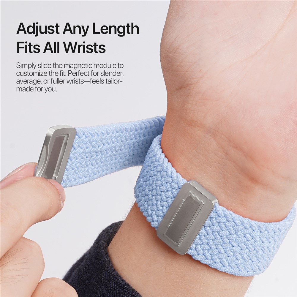 DUX DUCIS DUX DUCIS Apple Watch 38/40/41/42 mm Armband Flätat Blå