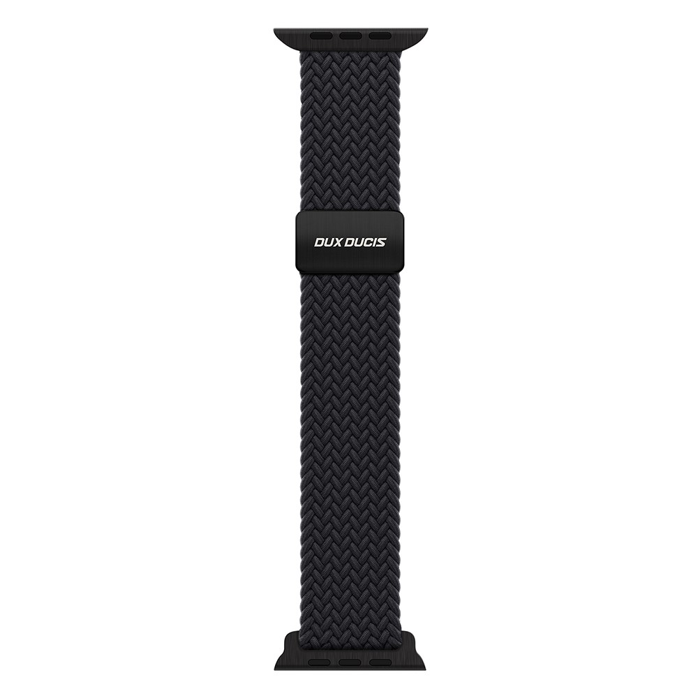 DUX DUCIS DUX DUCIS Apple Watch 42/44/45/46/49 mm Armband Flätat Svart