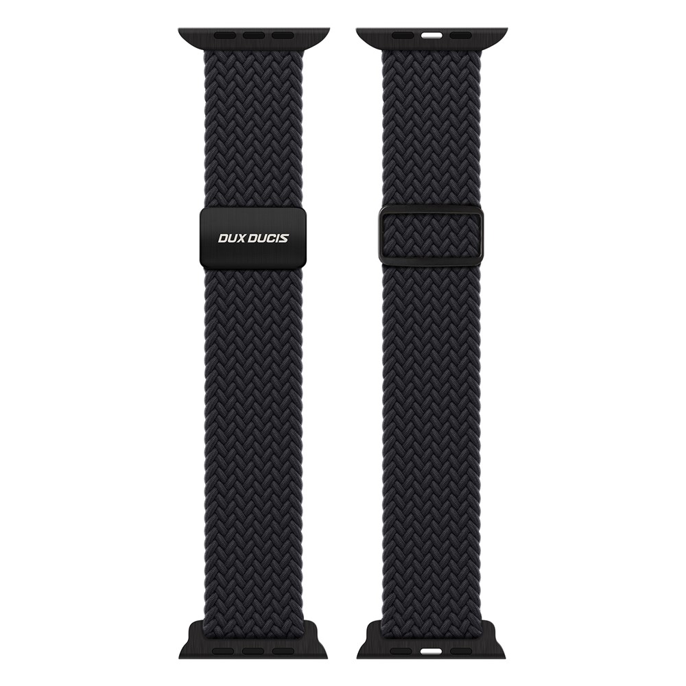 DUX DUCIS DUX DUCIS Apple Watch 42/44/45/46/49 mm Armband Flätat Svart