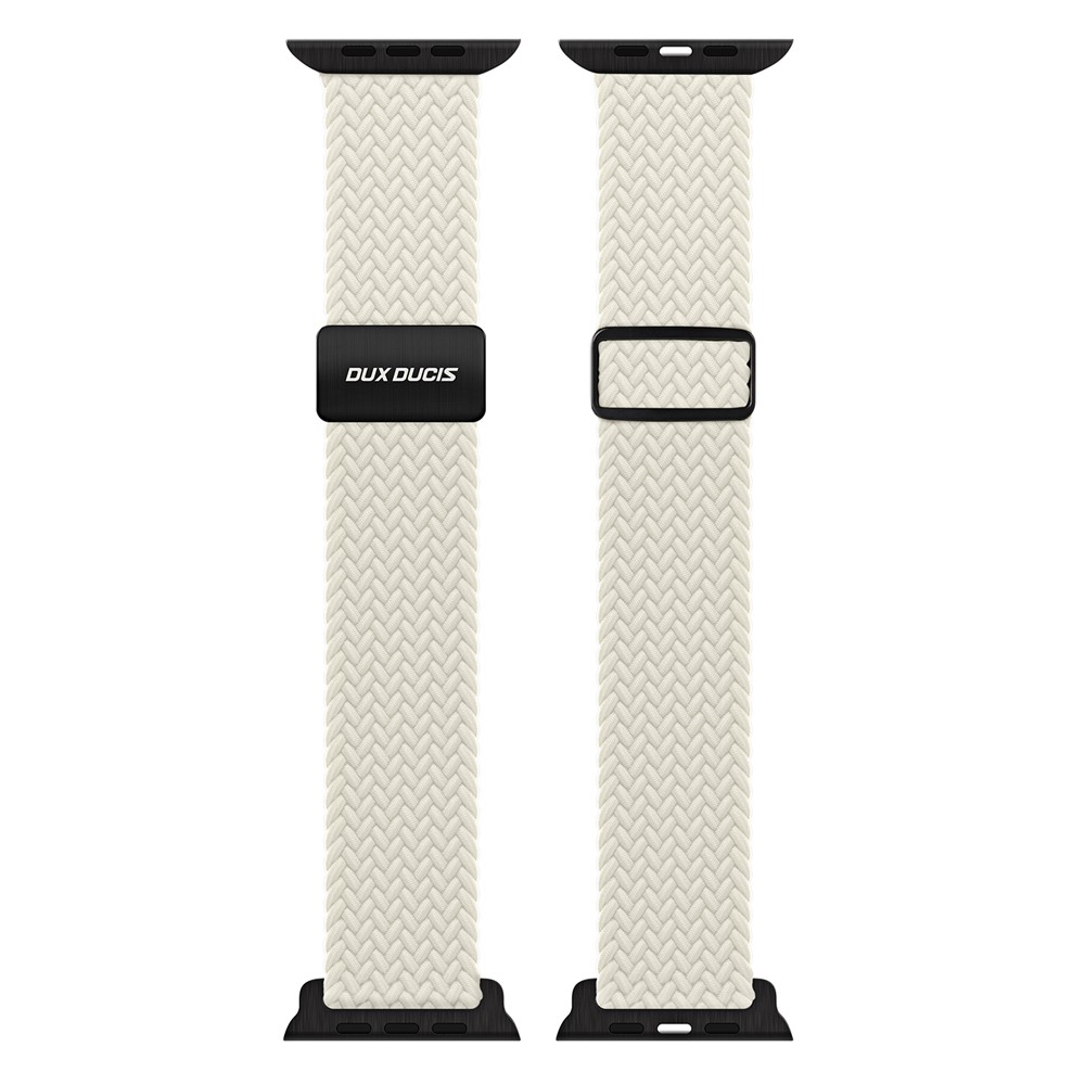 DUX DUCIS DUX DUCIS Apple Watch 42/44/45/46/49 mm Armband Flätat Starlight