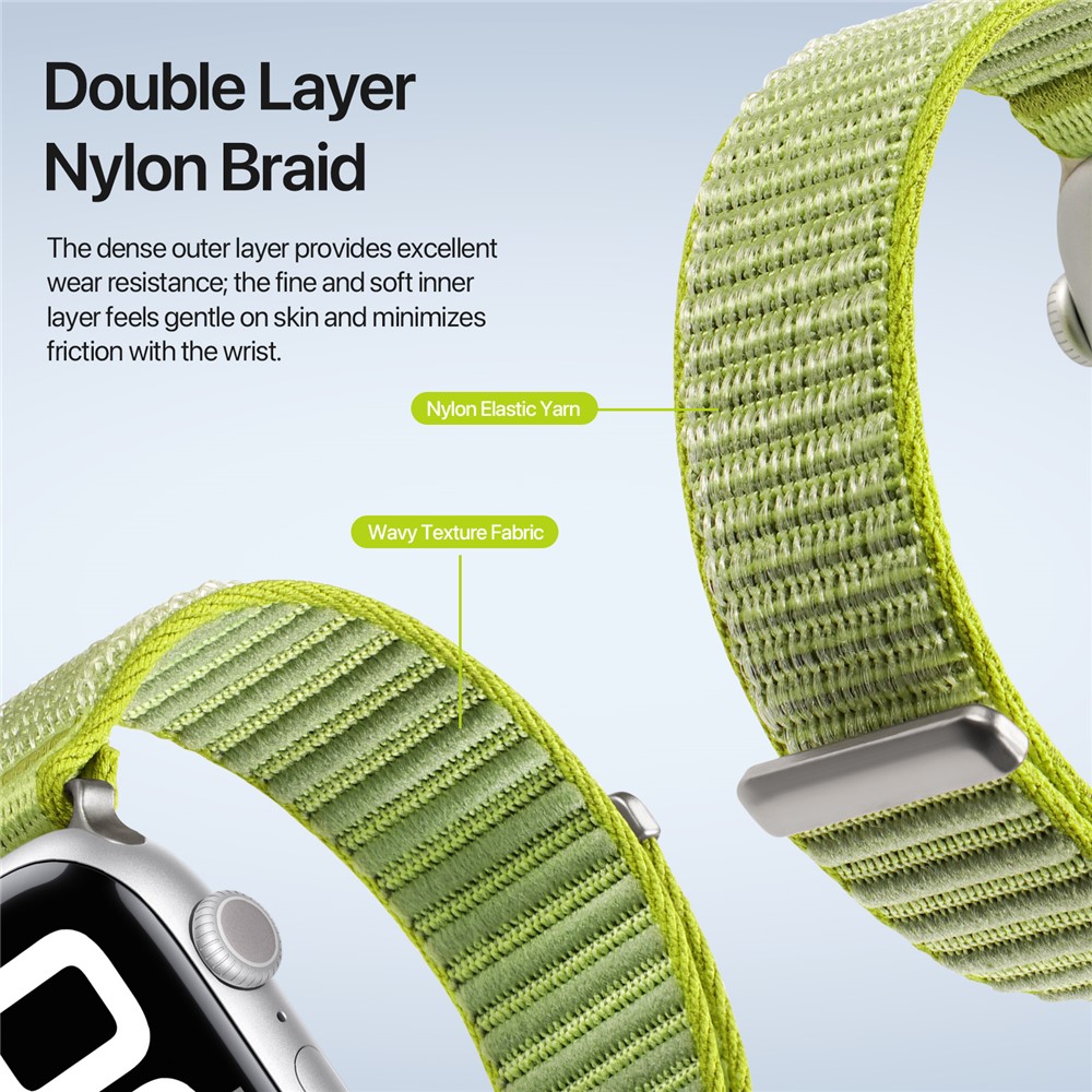 DUX DUCIS DUX DUCIS Apple Watch 42/44/45/46/49 mm Armband Nylon Loop