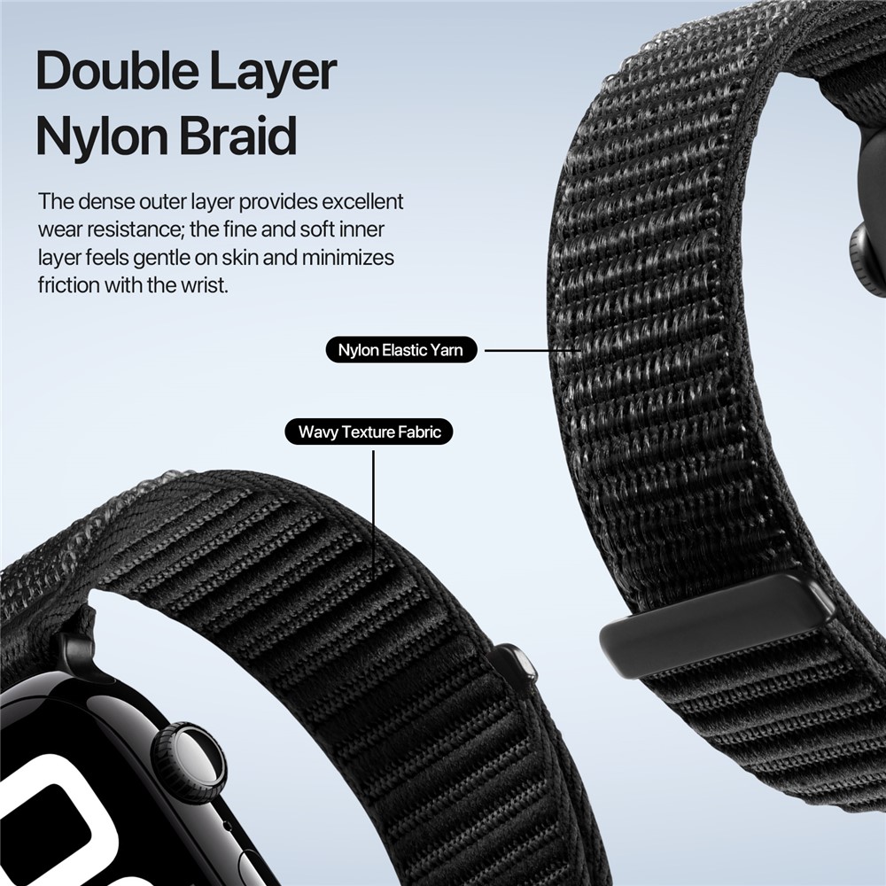 DUX DUCIS DUX DUCIS Apple Watch 42/44/45/46/49 mm Armband Nylon Loop