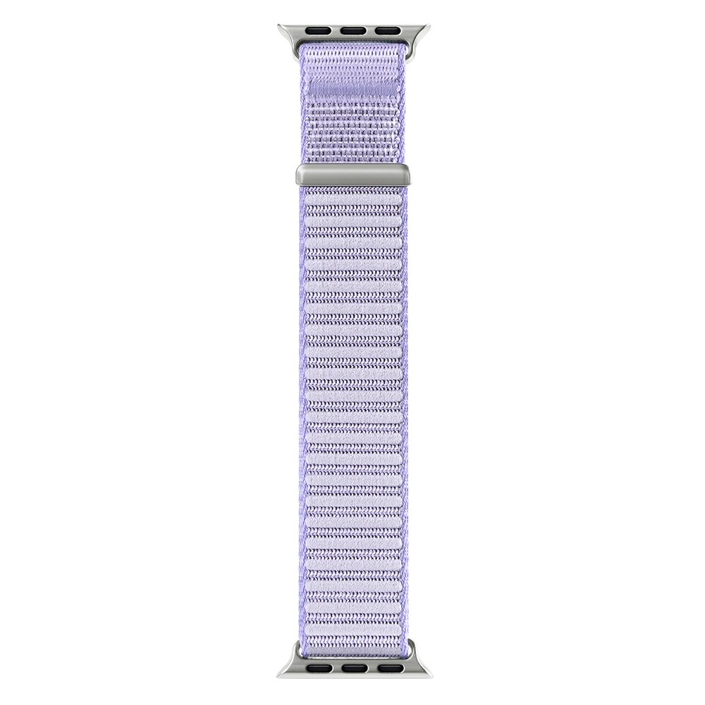 DUX DUCIS DUX DUCIS Apple Watch 42/44/45/46/49 mm Armband Nylon Loop Lila