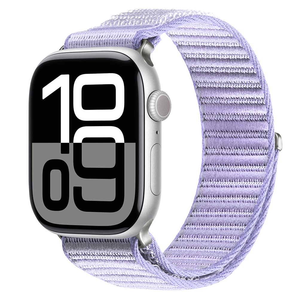 DUX DUCIS DUX DUCIS Apple Watch 42/44/45/46/49 mm Armband Nylon Loop Lila